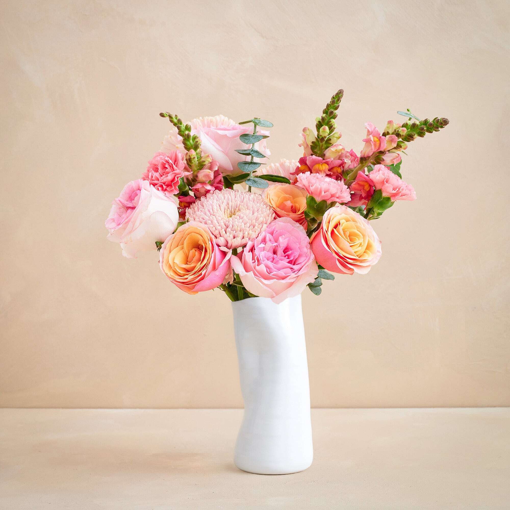 Sub Bundle: The Sugar Blossom + White Tegan Vase